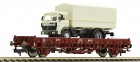 522703 Fleischmann Flat car loaded with truck Renault